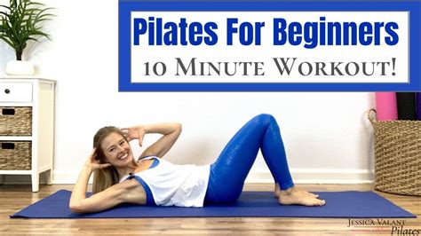 Pilates video for beginners .